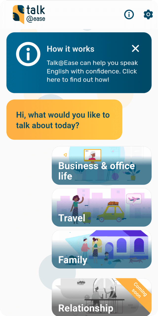 Lucy application screenshot